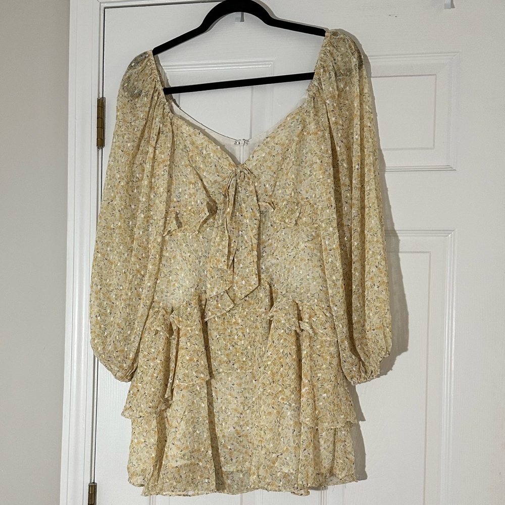 Yellow dress